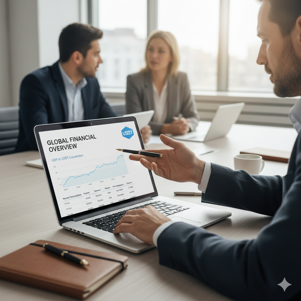 The Benefits of Using Sterling to USDT for Businesses