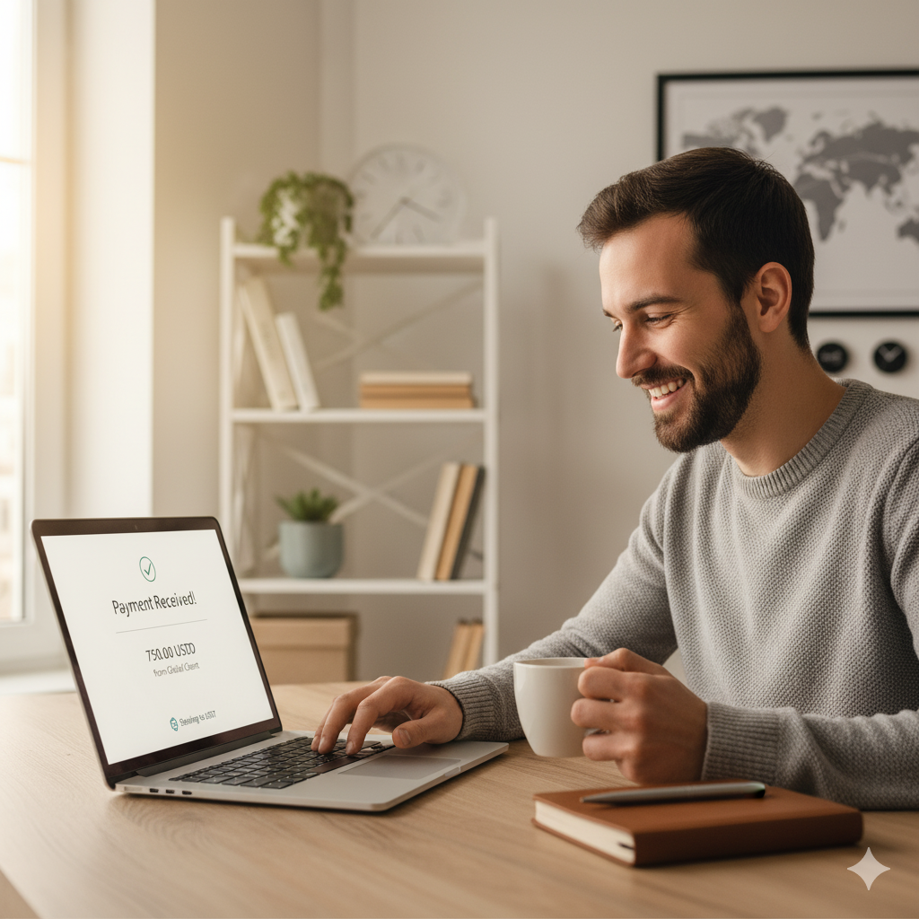 Sterling to USDT for Freelancers: Get Paid Globally
