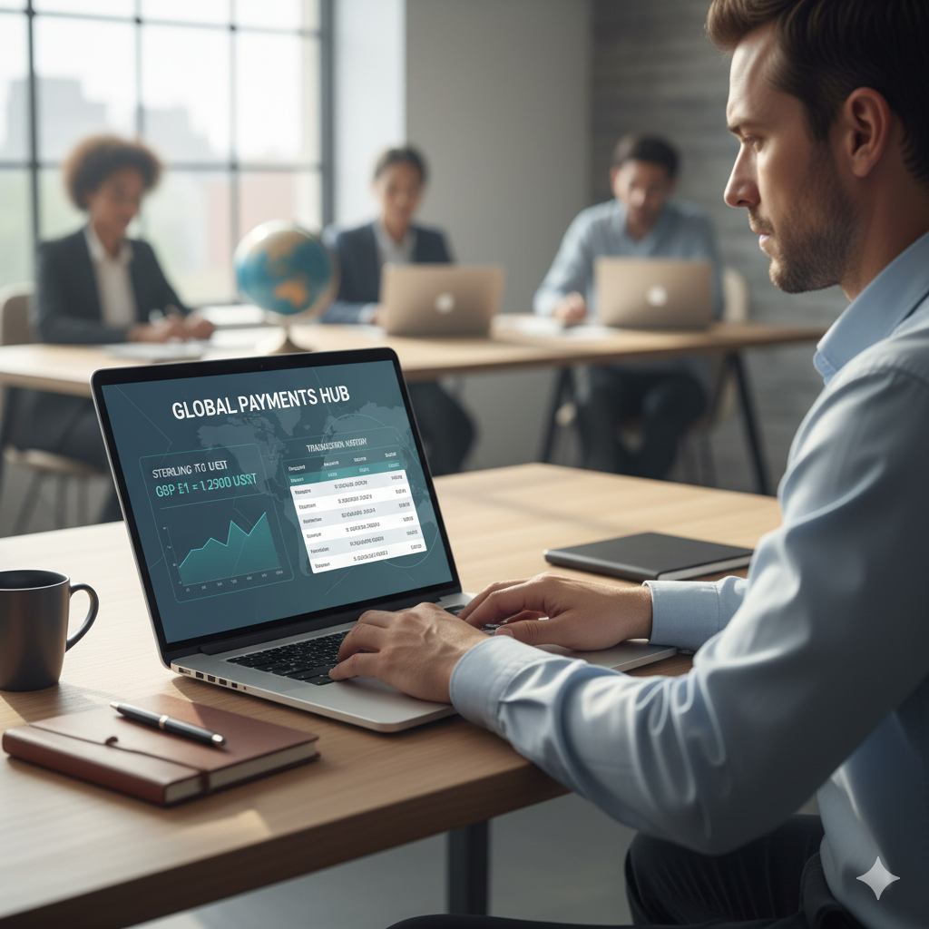 Sterling to USDT for Businesses: Streamlining Cross-Border Payments