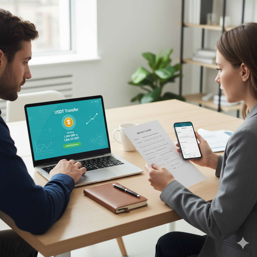 Sterling to USDT vs Bank Transfers: Which One Wins?